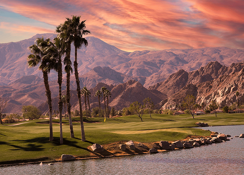 Mountain view in Palm Springs.